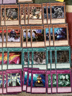 YuGiOh Fusion Ancient Gear Deck & Secret Rare Collection + Game Mat ;Gear Golem - Image 5