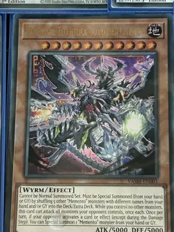 YuGiOh 70 Card Mementoal Tecuhtlica - Combined Creation Mementotlan Deck w/Extra - Image 2