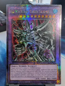 YuGiOh! Egyptian God Slime RA01-EN029 Quarter Century Rare 1st Ed - Image 1