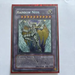 Rainbow Neos ptdn-en044 1st Edition Secret Rare Yu-Gi-Oh! - Image 1