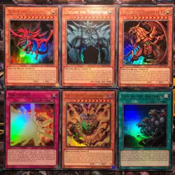 YuGiOh! Yugi’s Exodia the Forbidden One & Egyptian God Cards 44 Card Deck - NEW! - Image 2
