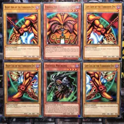 YuGiOh! Yugi’s Exodia the Forbidden One & Egyptian God Cards 44 Card Deck - NEW! - Image 3