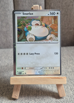 🔥 Pokemon Snorlax #122 Promo - DOUBLE ERROR Card - OC / Miscut + Ink Smear RARE - Image 3