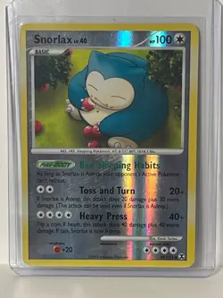 Snorlax 81/111 Rising Rivals Reverse Holo Pokemon Card - Image 1