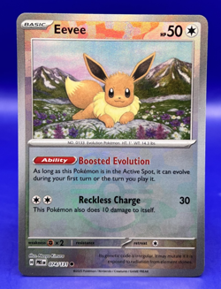 2025 Pokemon Card Eevee Master Ball Pattern 074/131 Prismatic Evolutions Holo NM - Image 1