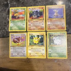 Pokemon TCG Jungle 1st Edition Lot Of 6 Cards - Image 1