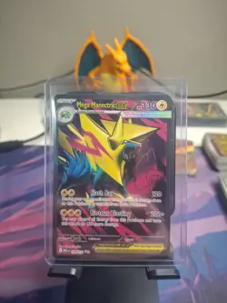 Mega Manectric EX Full Art Mega Evolution 158/132 NM Pokemon Card TCG - Image 1