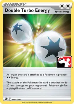 Double Turbo Energy - 151/172 - Pokemon TCG - Prize Pack Series Cards - LP - Image 1