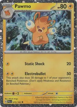 Pawmo (Cosmo Foil) - 075/193 - Miscellaneous Cards & Products - Pokemon TCG - LP - Image 1