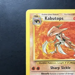 Pokemon TCG Kabutops 24/62 Fossil Unlimited Non-Holo Card WotC 1999 - Image 2