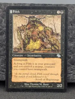 LP - Filth - Judgment - Magic The Gathering Lightly Played Eng MTG Card - Image 1