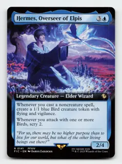 Hermes, Overseer of Elpis (Extended Art) FINAL FANTASY Magic The Gathering Card - Image 1