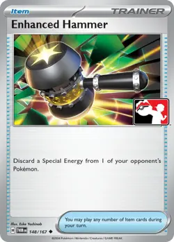 Enhanced Hammer - Prize Pack Series Cards - Pokemon TCG Twilight Masquerade - NM - Image 1