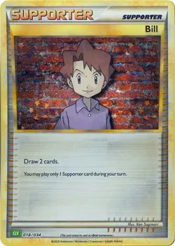 Bill (CLV) - 018/034 - Trading Card Game Classic - Pokemon TCG - HOLO - Image 1