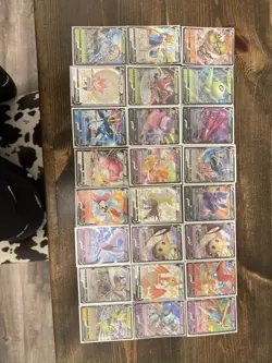 Pokemon TCG Multiple Full Art Cards, illustration Rare, Trainer, 50 Cards - Image 2