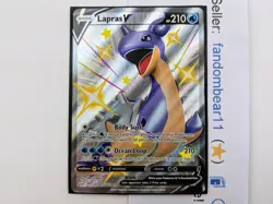 SHINY Lapras V SHINY VAULT card SV110/SV122 SWSH Shining Fates 2021 Pokemon TCG - Image 3