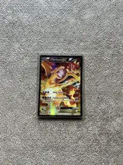 Charizard EX XY121 Black Star Promo Full Art Holo Pokemon Card NM LP+ - Image 1