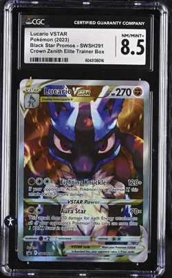 Lucario VSTAR SWSH291 SWSH: Sword & Shield Promo Cards Holo for sale online - Image 1
