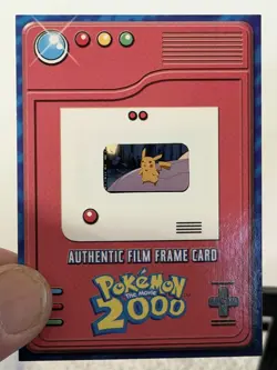 Topps Pokemon 35mm Frame Card 2000 Pikachu - Image 1