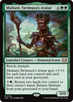 Multani, Yavimaya's Avatar - Commander: Duskmourn: House of Horror - MTG - NM - Image 1