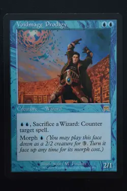 Magic The Gathering MTG VOIDMAGE PRODIGY Onslaught LP Lightly Played - Image 1