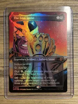 The Soul Stone (Borderless) Marvel's Spider-Man Foil - Image 1