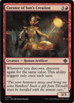 Curator of Sun's Creation U The Lost Caverns of Ixalan 141 LP-NM - Image 1