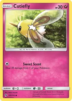 Cutiefly - 145/204 - Lost Thunder - Pokemon TCG - LP - Image 1