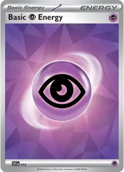 Basic Psychic Energy - Stellar Crown - 013 - Pokemon TCG - Near Mint (NM) - Image 1