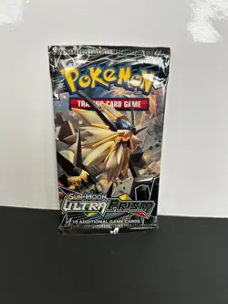 NEW. Sun & Moon ULTRA PRISM Pokemon TCG Factory Sealed Booster Packs 3 Packs Art - Image 3
