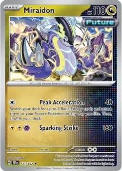 Miraidon - 121/162 - Pokemon TCG Temporal Forces (2024) - LP - Holo Rare - Image 1