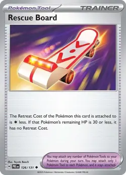 Rescue Board - 126/131 - Pokemon TCG - Prismatic Evolutions - LP - Image 1