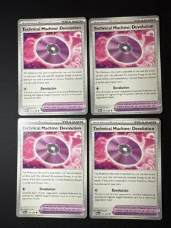4x Technical Machine Devolution 177/182 x4 - Paradox Rift - Pokemon - Playset - Image 2