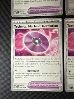 4x Technical Machine Devolution 177/182 x4 - Paradox Rift - Pokemon - Playset - Image 3