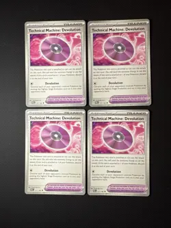 4x Technical Machine Devolution 177/182 x4 - Paradox Rift - Pokemon - Playset - Image 4