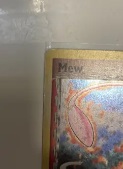 Mew Holo-3/17-Pop Series 5 Delta Species-LP-Error PokeBall MAJOR bleed Holofoil! - Image 4