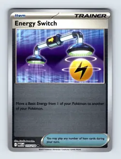 Energy Switch - 115/132 - ME01: Mega Evolution - Pokemon TCG - LP - Reverse Holo - Image 1
