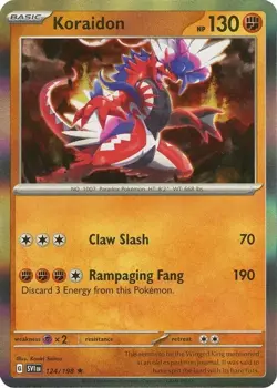 Koraidon - 124/198 - Pokemon TCG Scarlet & Violet (2023) - NM - Holo Rare - Image 1