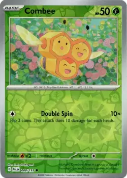 Combee - 008/193 - Paldea Evolved - Pokemon TCG - NM - Reverse Holo - Image 1