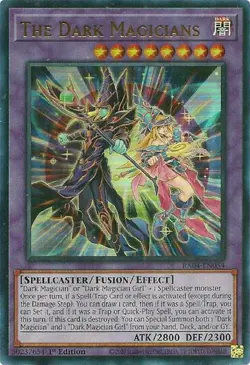 The Dark Magicians (UR) - Quarter Century Stampede - RA04-EN054 - Yu-Gi-Oh! - LP - Image 1