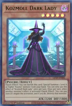 Kozmoll Dark Lady - Ghosts From the Past - Yu-Gi-Oh! TCG - LP - 1st Edition - Image 1