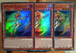 Lunalight Kaleido Chick x3 Ultra Rare 1st Edition BLHR-EN068 Yu-Gi-Oh! - Image 1