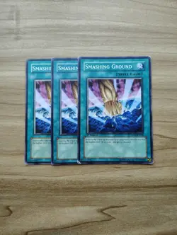 Yu-Gi-Oh! - Smashing Ground - 3X - Full Playset - Image 1
