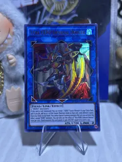 XTRA HERO INFERNAL DEVICER DUOV-EN013 1ST EDITION ULTRA RARE YUGIOH - Image 1