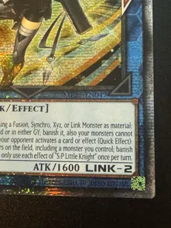 Yu-Gi-Oh! S:P Little Knight 2025 Mega Pack MP25-EN047 Starlight Rare NEAR MINT - Image 4