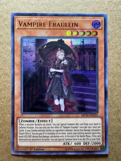 Vampire Fraulein MP19-EN235 2019 1st Edition 1st Edition Yugioh - Image 1