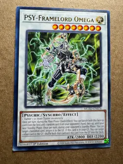 PSY-Framelord Omega MGED-EN076 Maximum Gold: El Dorado 1st Ed Yugioh - Image 1