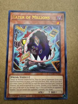 Eater of Millions MAGO-EN126 1st Edition Yugioh - Image 1