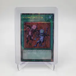 Yu-Gi-Oh Delinquent Duo RA04-EN114 Quarter Century Secret Rare NM/M GEM Stampede - Image 1