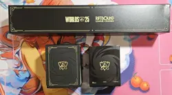 Riftbound Worlds Bundle 2025 Playmat Sleeves Deck Box + Empty Box No Cards - Image 1